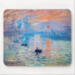 Claude Monet - Impression, Sunrise Mouse Pad<br><div class="desc">Impression, Sunrise (Impression, Soleil levant) - Claude Monet, Oil on canvas, 1872
Impression, Sunrise depicts the port of Le Havre, Monet's hometown.</div>