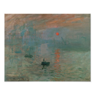 Claude Monet - Impression, Sunrise Photo Print