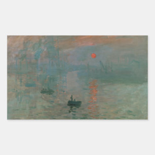 Claude Monet - Impression, Sunrise Sticker