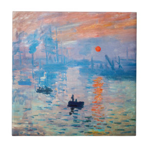 Claude Monet - Impression, Sunrise Tile