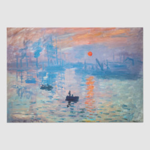 Claude Monet - Impression, Sunrise Tissue Paper