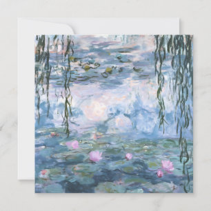 Claude Monet Impressionist Water Lillies Painting