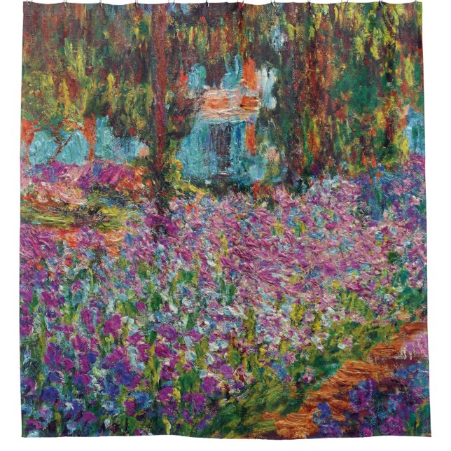 Claude Monet - Irises in Monet's Garden Fine Art (Front)