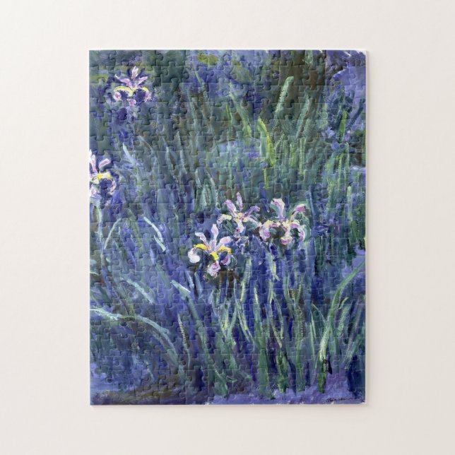 Claude Monet: Irises Jigsaw Puzzle (Vertical)