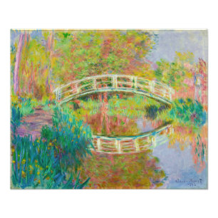Claude Monet - Japanese Footbridge, Giverny Photo Print