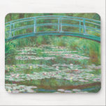 Claude Monet Japanese Footbridge. Impressionism Mouse Pad<br><div class="desc">Claude Monet "Japanese Footbridge" mouse pad.</div>