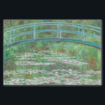 Claude Monet Japanese Footbridge. Impressionism Tissue Paper<br><div class="desc">Claude Monet "Japanese Footbridge" tissue paper.</div>
