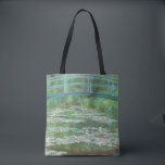 Claude Monet Japanese Footbridge. Impressionism Tote Bag<br><div class="desc">Claude Monet "Japanese Footbridge" tote bag. Greenery nature landscape Impressionism art</div>
