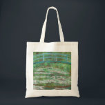 Claude Monet Japanese Footbridge. Impressionism Tote Bag<br><div class="desc">Claude Monet "Japanese Footbridge" tote bag. Nature greenery impressionism art.</div>