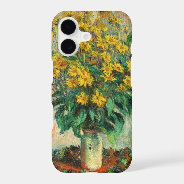 Claude Monet - Jerusalem Artichoke Flowers (Back)
