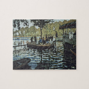 Claude Monet   La Grenouillere Jigsaw Puzzle