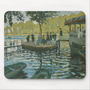 Claude Monet   La Grenouillere Mouse Pad