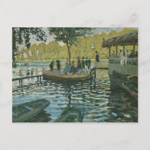 Claude Monet   La Grenouillere Postcard