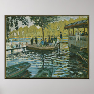 Claude Monet - La Grenouillere Poster
