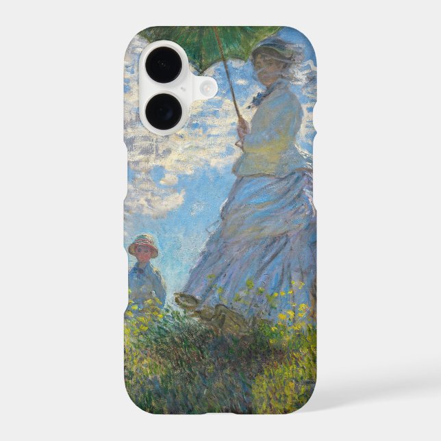 Claude Monet - La Promenade, Femme avec un Parasol (Verso)