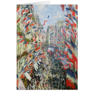 Claude Monet   la rue Montorgueil, Paris