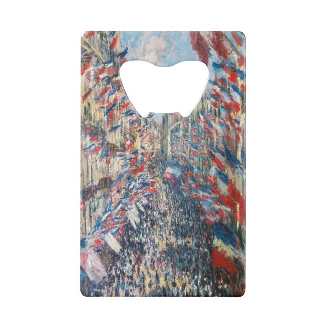 Claude Monet - La Rue Montorgueil - Paris (Devant)