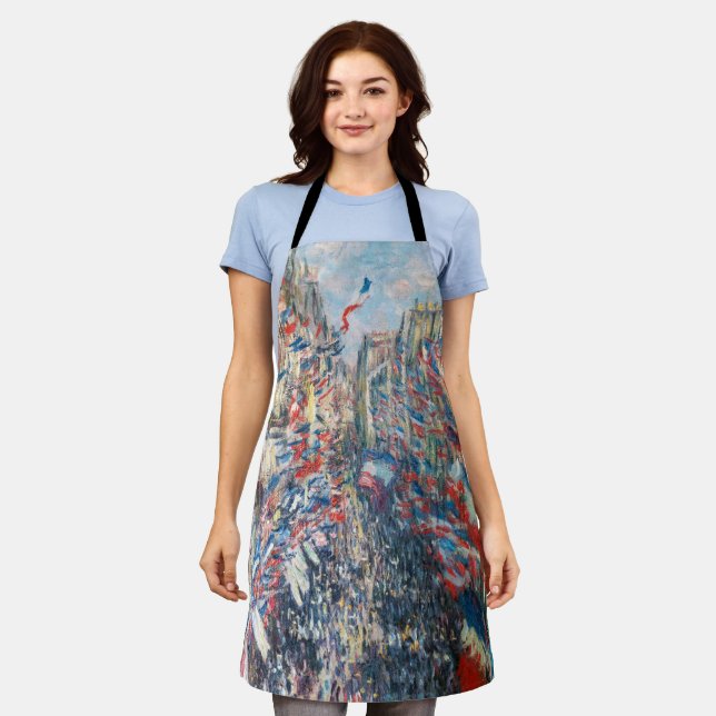 Claude Monet - La Rue Montorgueil - Paris Apron (Worn)