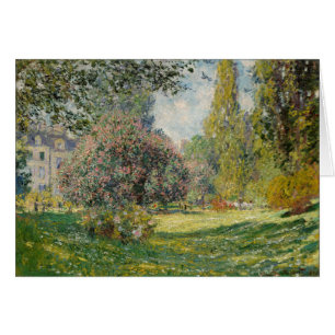 Claude Monet Landscape: The Parc Monceau