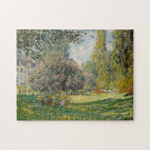 Claude Monet   Landscape: The Parc Monceau Jigsaw Puzzle