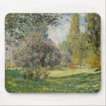 Claude Monet | Landscape: The Parc Monceau Mouse Pad<br><div class="desc">Landscape  The Parc Monceau by Claude Monet � Bridgeman Images</div>