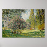 Claude Monet - Landscape: The Parc Monceau Poster<br><div class="desc">Landscape: The Parc Monceau by Claude Monet,  1876. Oil on canvas.</div>