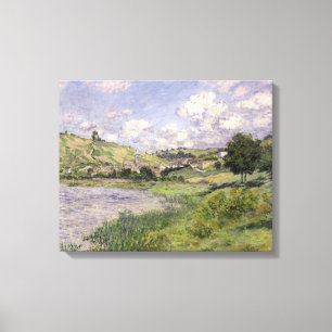 Claude Monet   Landscape, Vetheuil, 1879 Canvas Print