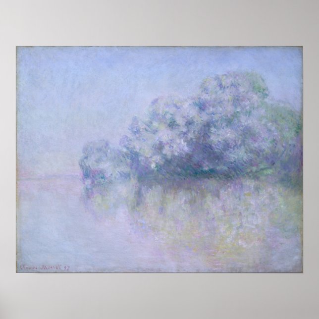 Claude Monet | �le aux Orties near Vernon Poster (Front)