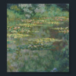 Claude Monet - Le Bassin des Nympheas Poster<br><div class="desc">Beautiful impressionistic painting by Claude Monet. Great floral scenery for flower lovers.</div>