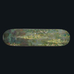 Claude Monet - Le Bassin des Nympheas Skateboard<br><div class="desc">Beautiful impressionistic painting by Claude Monet. Great floral scenery for flower lovers.</div>