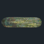 Claude Monet - Le Bassin des Nympheas Skateboard<br><div class="desc">Beautiful impressionistic painting by Claude Monet. Great floral scenery for flower lovers.</div>