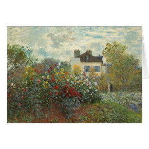 Claude Monet Le jardin de l'artiste à Argenteuil