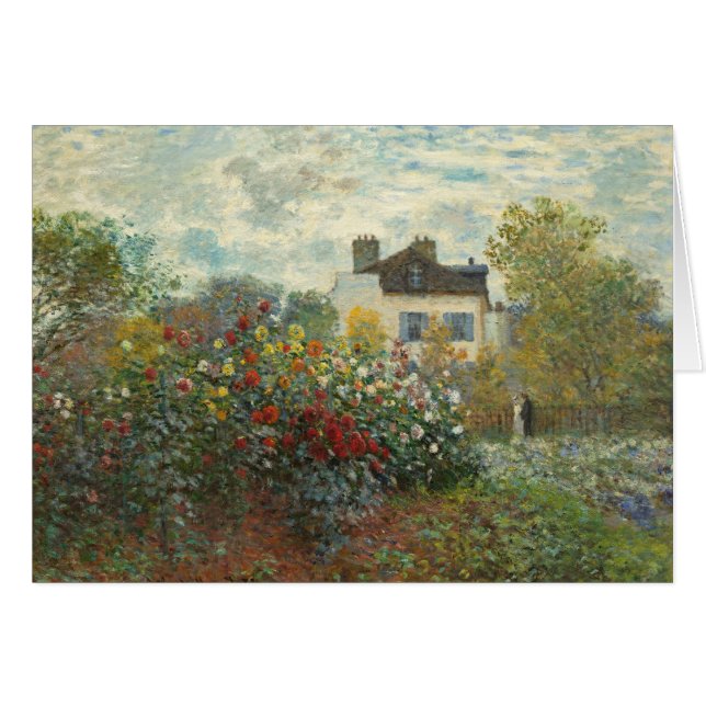 Claude Monet | Le jardin de l'artiste à Argenteuil (Devant horizontal)