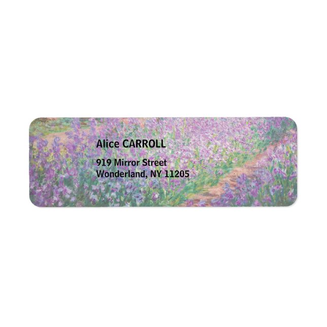 Claude Monet - Le jardin de l'artiste à Giverny (Devant)