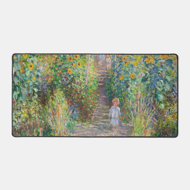 Claude Monet - Le jardin de l'artiste à Vetheuil (Recto)