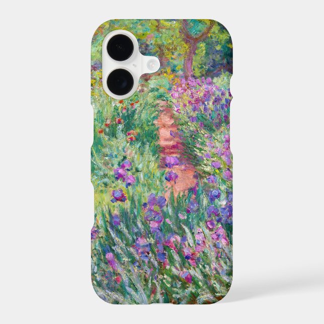 Claude Monet - Le jardin d'Iris à Giverny (Verso)