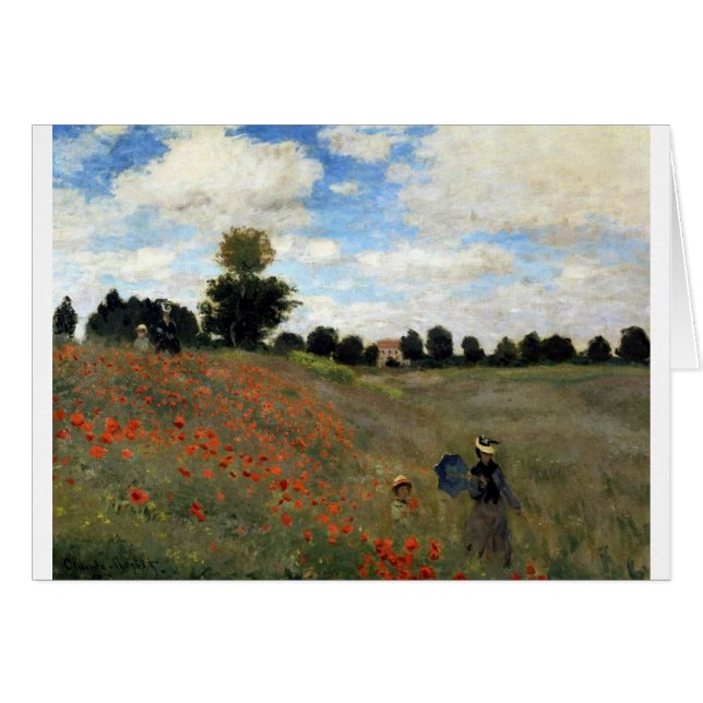 Claude Monet - Les Coquelicots (Front Horizontal)
