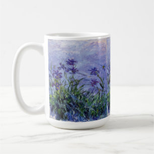Claude Monet Lilac Irises  Coffee Mug