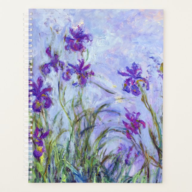 Claude Monet - Lilac Irises / Iris Mauves (Devant)