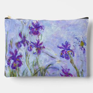 Claude Monet - Lilac Irises / Iris Mauves Accessory Pouch