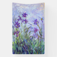 Claude Monet - Lilac Irises / Iris Mauves