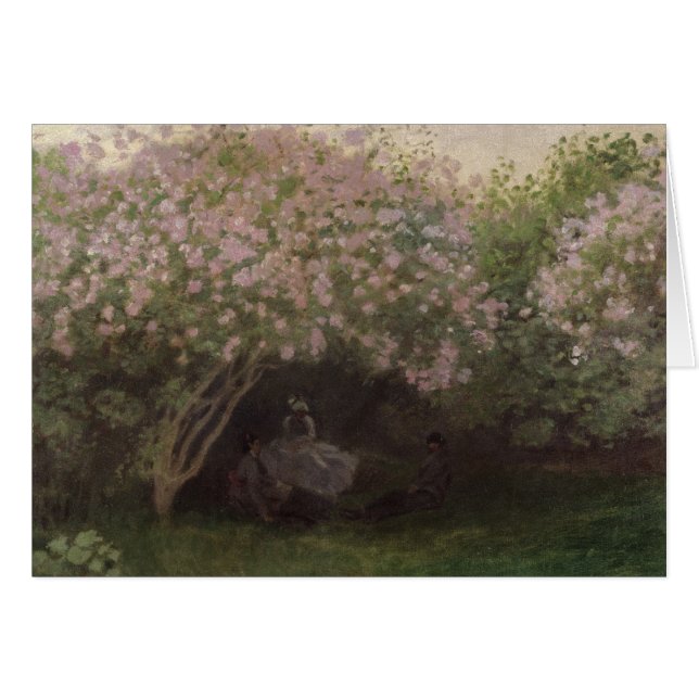 Claude Monet | Lilacs, Gris Météo, 1872 (Devant horizontal)