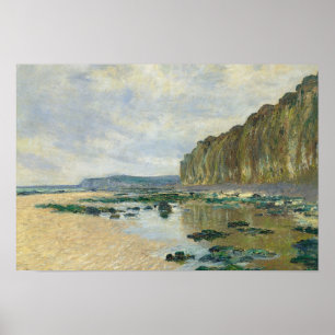 Claude Monet - Low Tide at Varengeville Poster