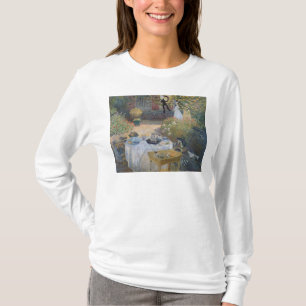 Claude Monet Luncheon: Monet's garden Argenteuil T-Shirt
