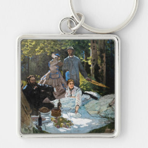 Claude Monet - Luncheon on the Grass, Right Panel Keychain