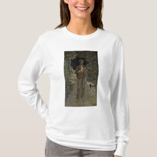 Claude Monet Man with an Umbrella, c.1868-69 T-Shirt