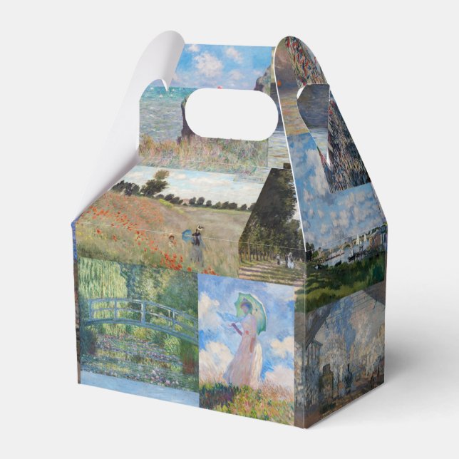 Claude Monet - Masterpieces Patchwork Favor Box (Front Side)