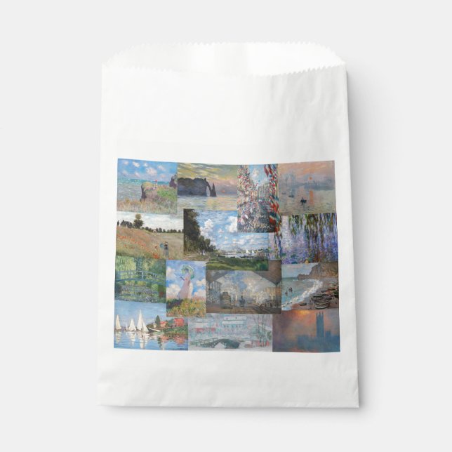 Claude Monet - Masterpieces Patchwork Favour Bag (Front)