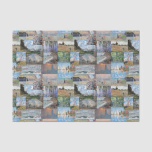 Claude Monet - Masterpieces Patchwork Tissue Paper