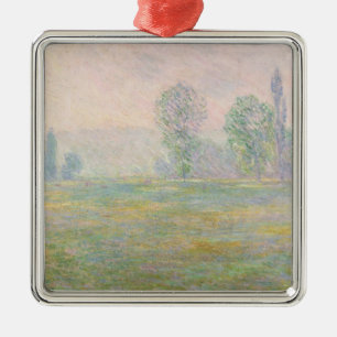 Claude Monet   Meadows in Giverny, 1888 Metal Ornament